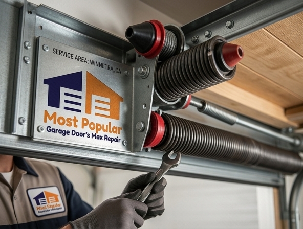 Garage Door Spring Replacement Cost in Winnetka