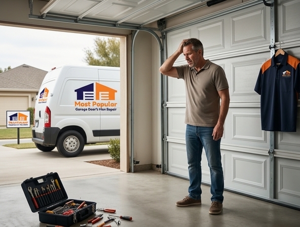 Garage Door Won't Open in Winnetka
